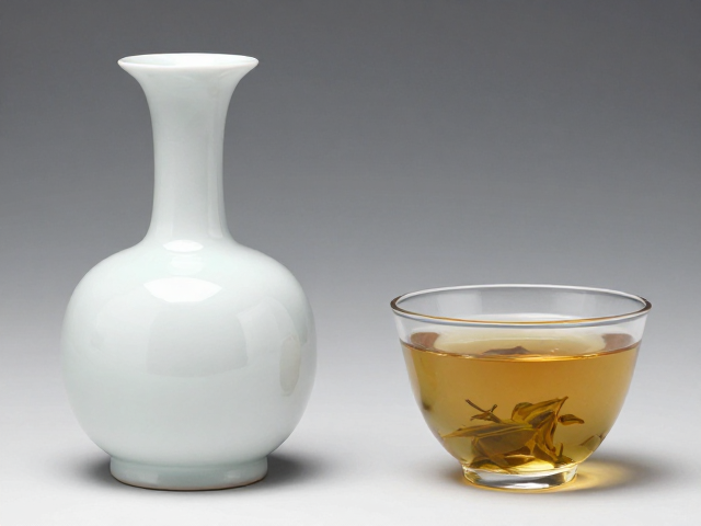 白瓷与乌龙茶的文化语境对照