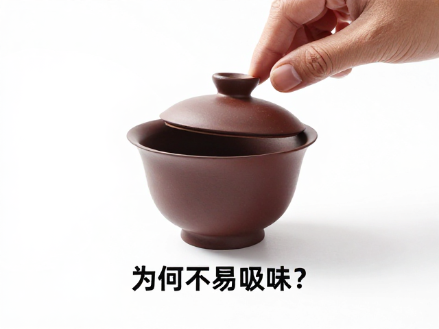 陶瓷盖碗材质特性与吸味机制解析