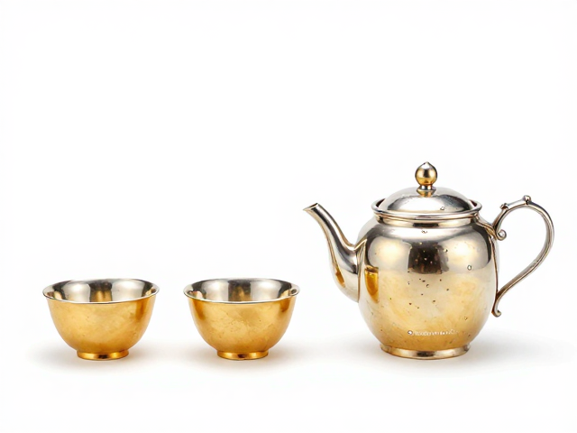 纯银鎏金茶具的材质特性与氧化原理
