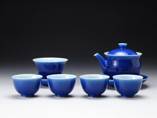 宝石蓝软玉的茶道美学与材质渊源