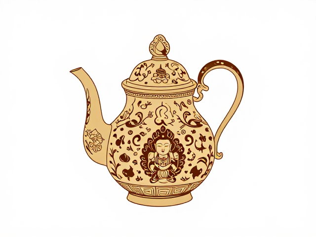 佛教符号对茶具纹饰的渗透与重构