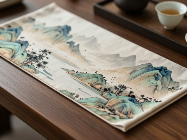 山水纹样的视觉心理学与空间美学
