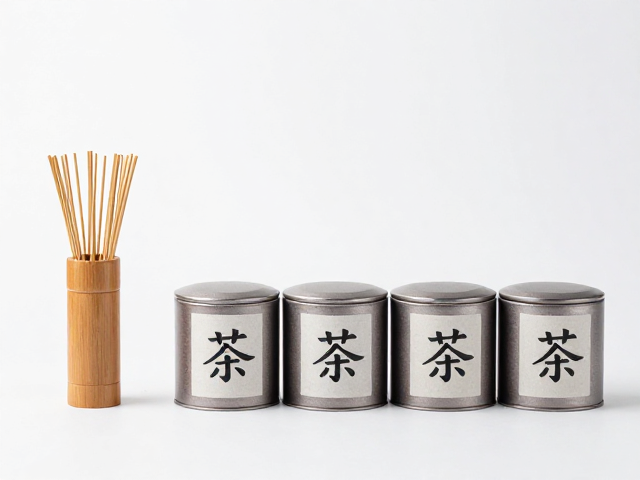 茶针筒与分罐的组合美学构建