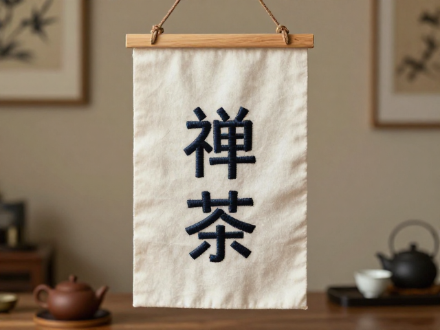 茶挂与茶室空间的和谐共生