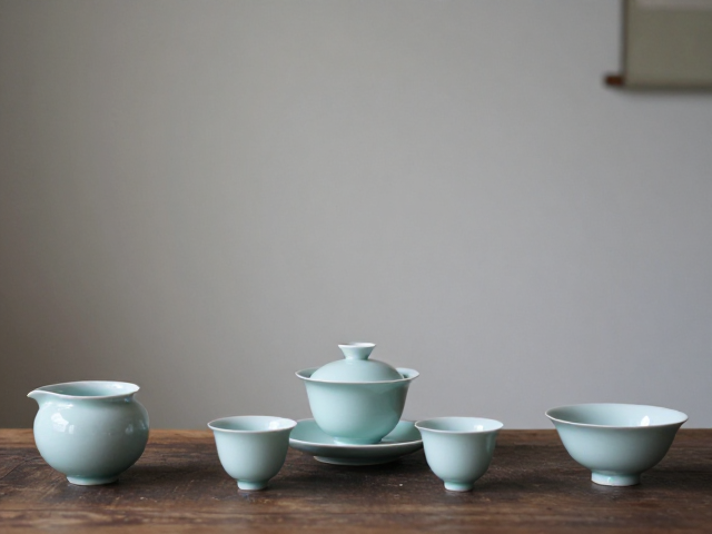 禅意茶席怎么搭？景德镇青白瓷典型器型与茶室美学指南