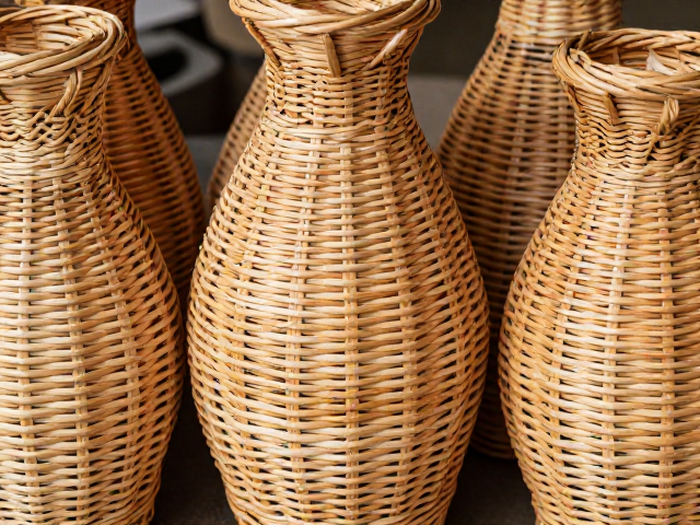 柳编工艺的典型器型与结构美学
