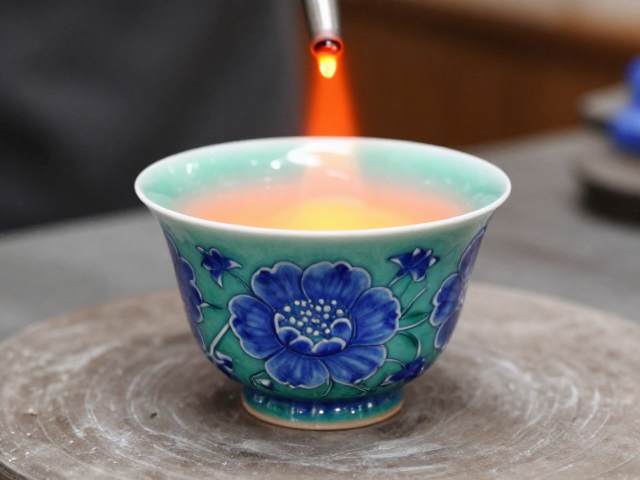 花茶杯成型工艺与高温烧制流程