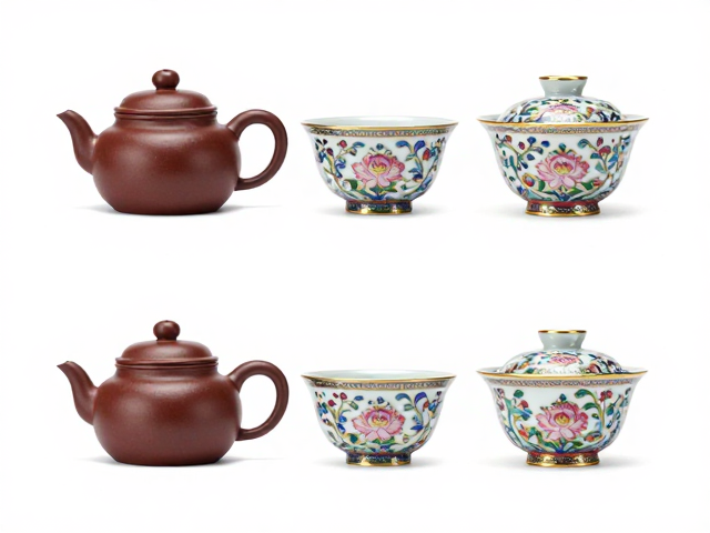 清宫珐琅彩御用茶具的工艺特征