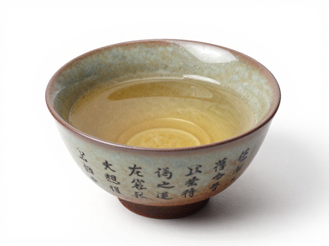 茶汤与器物的光影对话