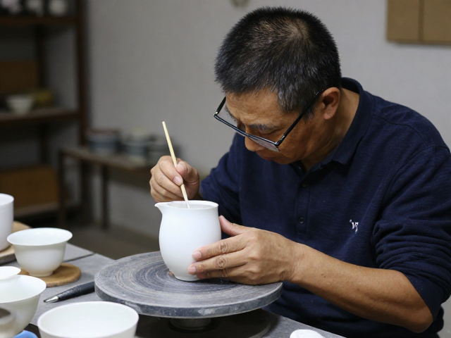 承上启下:为施釉与彩绘铺路