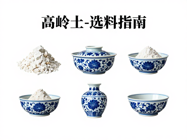 青花蓝白浮雕瓷器的原料基础与高岭土特性