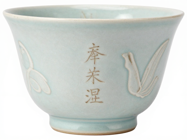 唐宋茶器浅雕之美，细品古瓷上的作者落款与千年风雅
