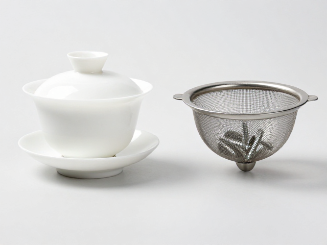 盖碗茶席螺丝与滤网怎么选？避坑指南帮你挑齐