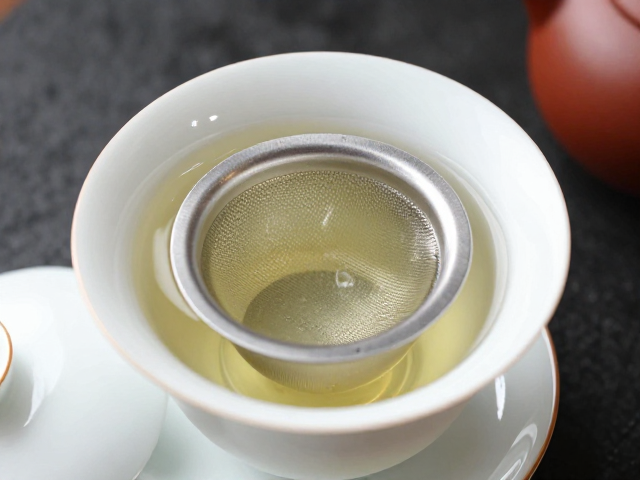 茶滤对茶汤形态的干预