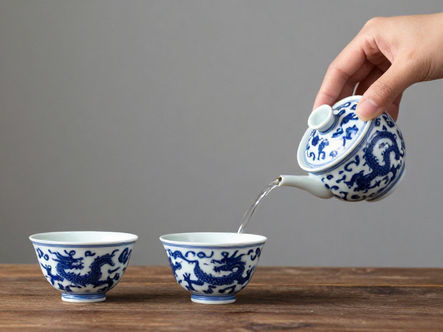 龙凤纹茶具的器型选择与冲泡技法适配