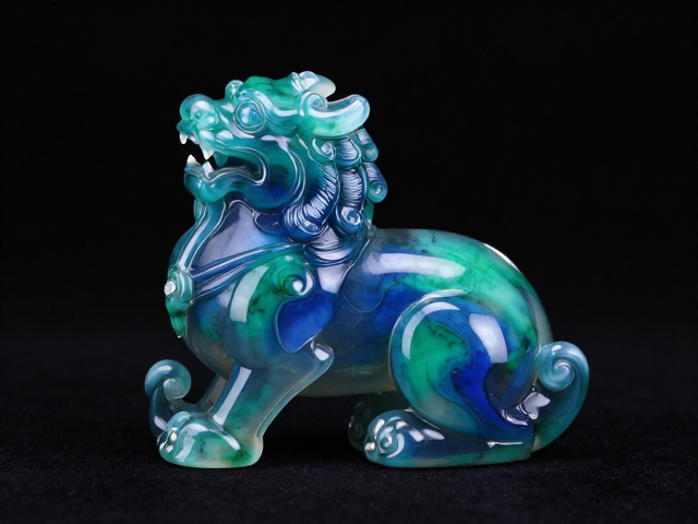 蓝绿彩釉在传统文化中的象征体系