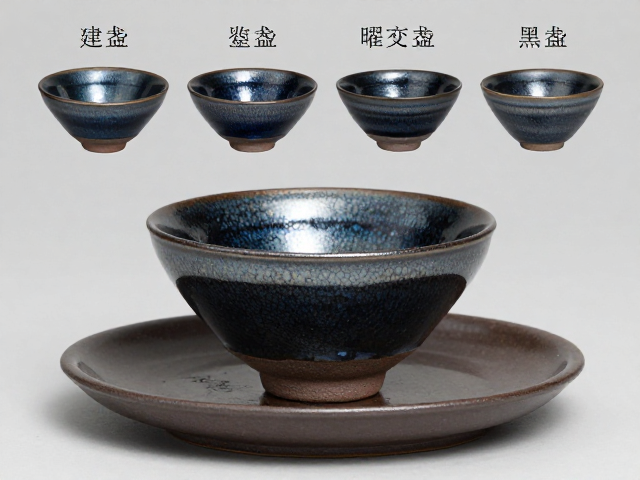 建盏釉色分类，如何鉴别曜变盏？底足平稳与茶盘搭配指南