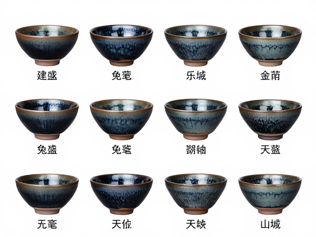 兔毫釉的形成机理与视觉表现