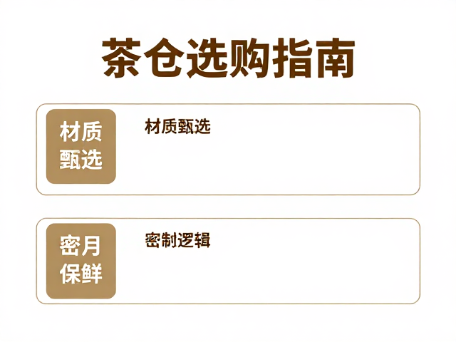 茶仓选购指南，茶空间陈设与做工细节全解析