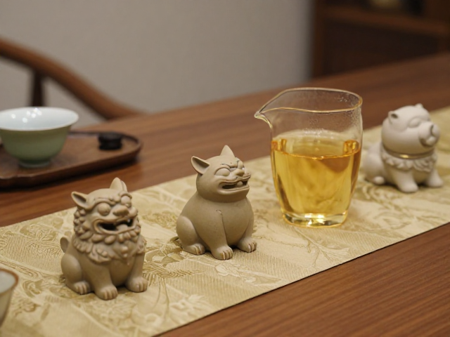 精选陶瓷茶宠的审美筛选与陈设逻辑