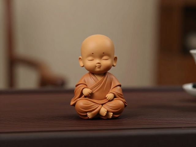 小和尚茶宠，干泡台上的文人雅趣，点缀生活之美
