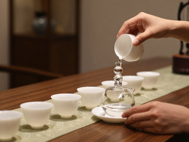 宋式雅集茶器,专业表演茶具配置与玻璃茶宠搭配指南