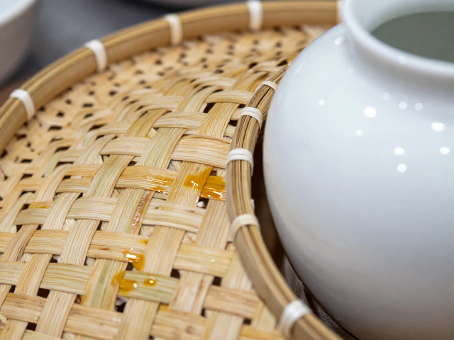 竹编模具与瓷器本体的物理隔离机制