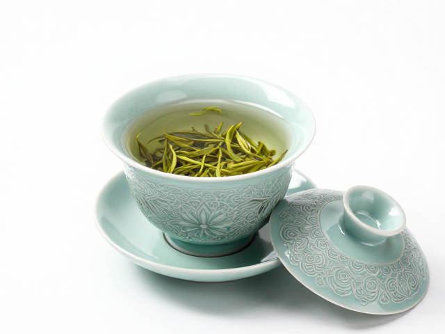 盖碗器型特征与绿茶冲泡的物理适配性