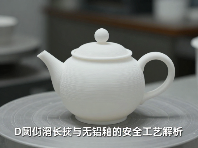 3D打印茶具成型技术,中温烧制与无铅釉的安全工艺解析