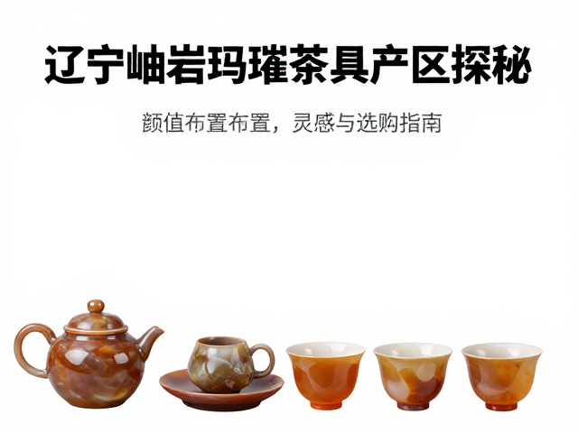辽宁岫岩玛瑙红茶具产区探秘，高颜值茶席布置灵感与选购指南