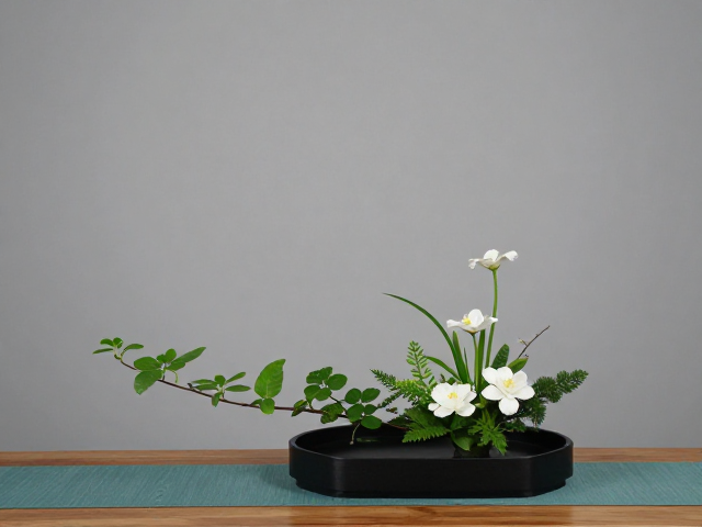 茶席花艺与器物材质的和谐共生