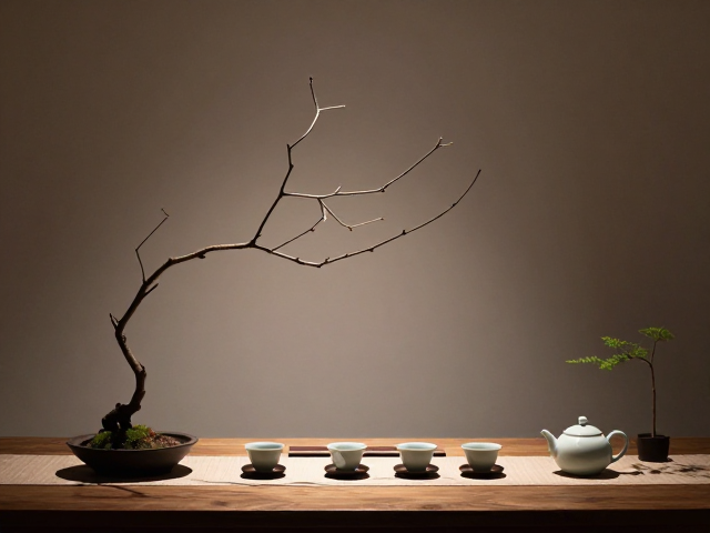 光影氛围与茶器搭配