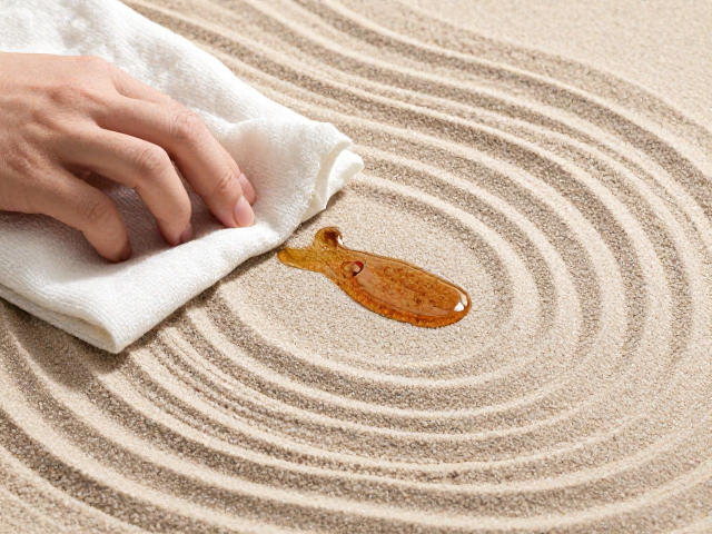 茶席沙石如何选?打造雅致茶境,茶渍及时擦拭更显格调