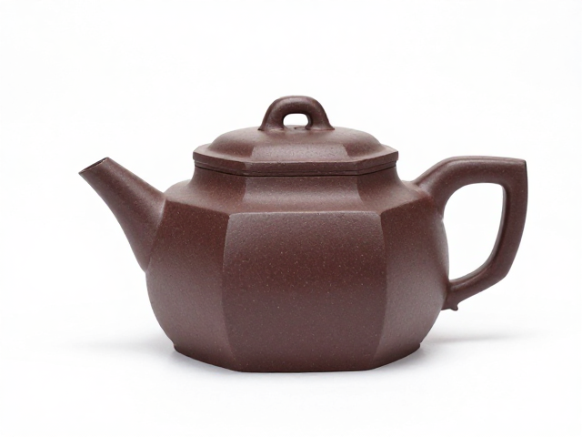紫砂茶宠几何美学,精选紫砂泥料打造高颜值摆件