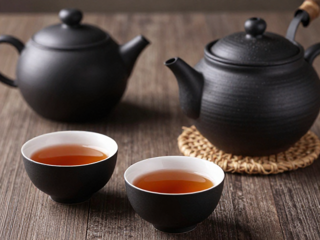 韩式黑陶茶具搭配红茶，古韵美学与品茗技巧全解析