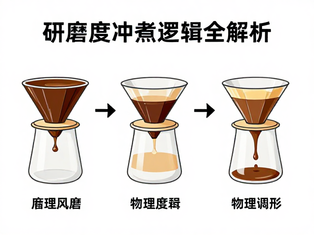 研磨度对照与物理形态调整