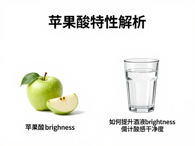 苹果酸对酒液Brightness的构建机制