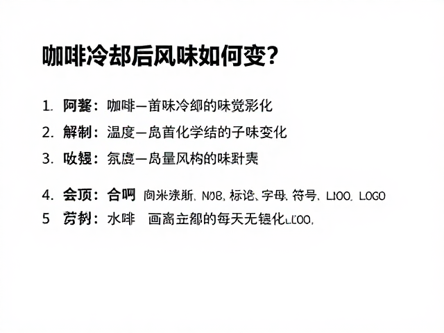 温度对咖啡化学结构的直接影响