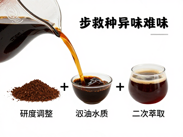 研磨度调整与二次萃取的风味补救
