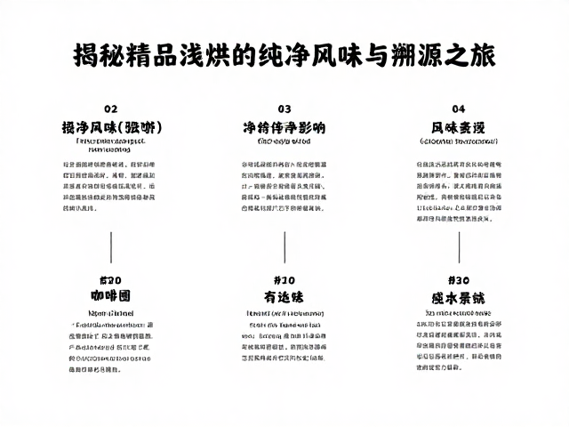 风味图谱：纯净感知的感官解析