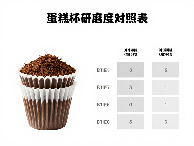 标准研磨度区间对照
