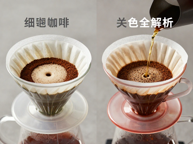 细粉在滤杯中的行为机制与风味导向
