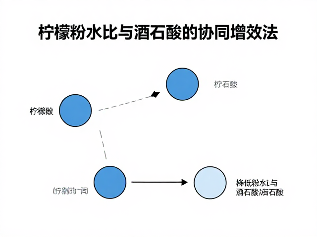 酒石酸的协同增效机制