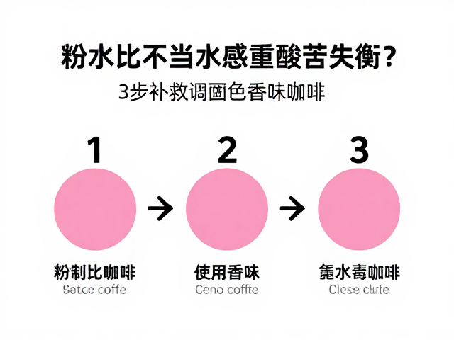 识别粉水比失衡的感官信号