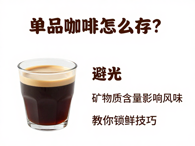 矿物质含量对萃取风味的隐性影响