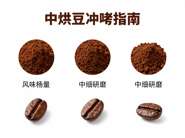 中烘豆的风味特质与研磨基础