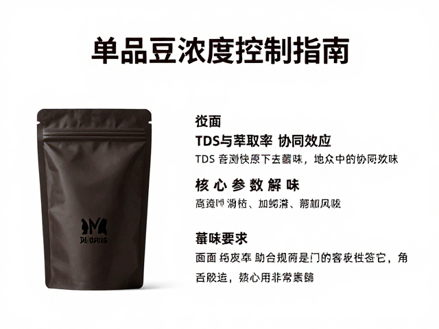 核心参数解析：TDS与萃取率的协同效应
