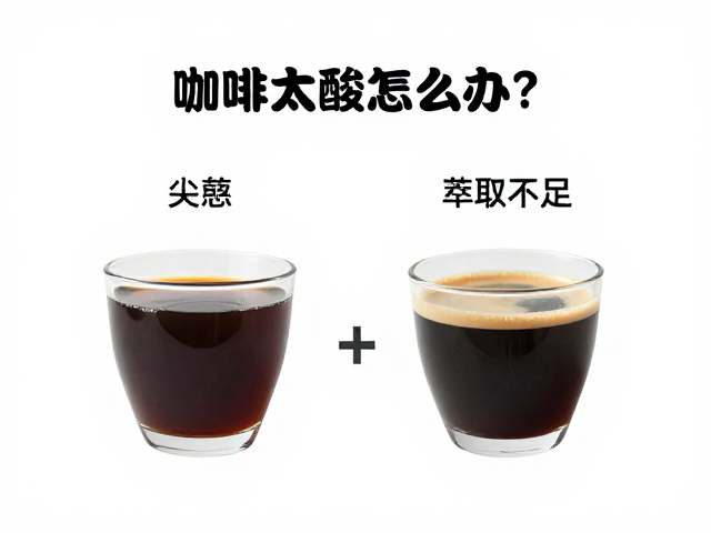 识别尖锐酸感的来源与萃取不足的关联