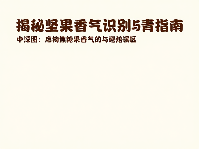 中深烘咖啡为何出现青草味：感官错觉与烘焙误区