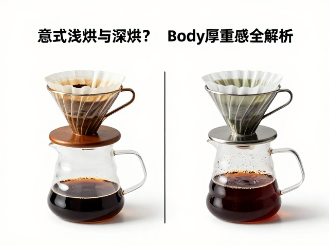 烘焙程度对萃取与口感的影响逻辑